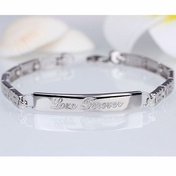 Brand New 925 Silver bracelet girls B003 - Picture 1 of 6